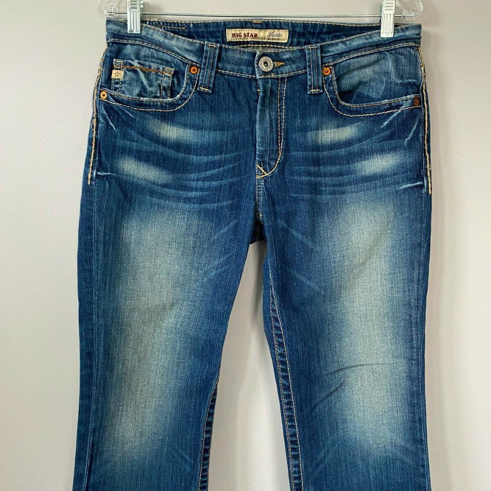BIG STAR Jeans Maddie Mid Rise Cropped Size 30